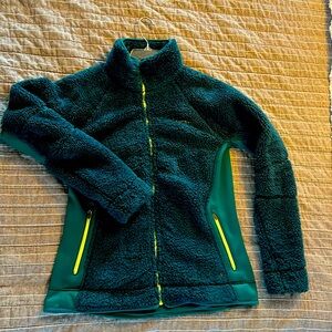 Columbia zip up fleece jacket